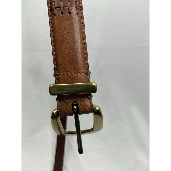 Fossil Brown Leather Women Belt Size Large main image 14
